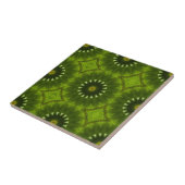 Groene Zonnen Tegeltje (Zijkant)
