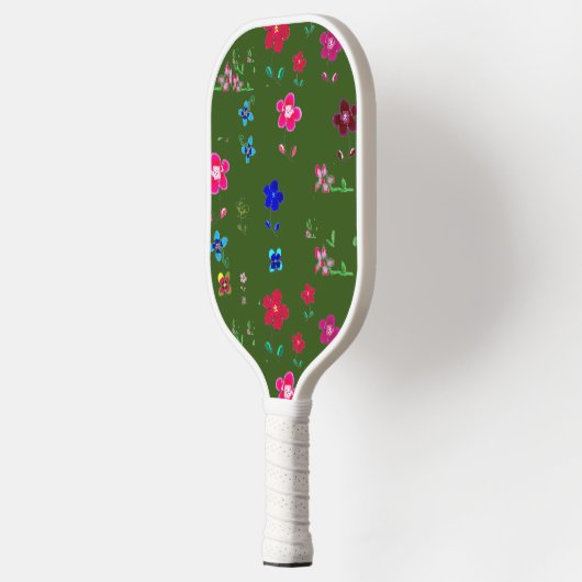 Groene zonnepaddle pickleball paddle (Links)