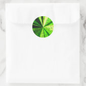 Groene Zoom groene Stickers (Tas)