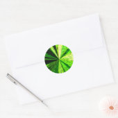 Groene Zoom groene Stickers (Envelop)