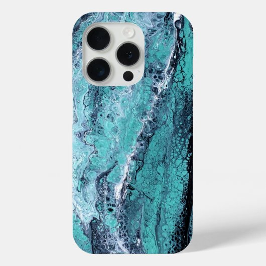 Groene Zwarte Draaikolk Case-Mate iPhone Case (Achterkant)