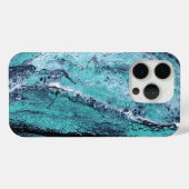 Groene Zwarte Draaikolk Case-Mate iPhone Case (Achterkant (horizontaal))