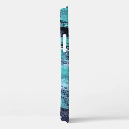 Groene Zwarte Draaikolk Case-Mate iPhone Case (Achterkant / Rechts)