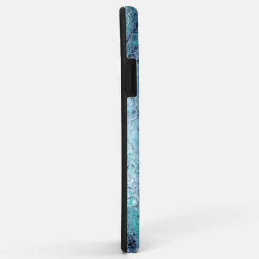 Groene Zwarte Draaikolk Case-Mate iPhone Case (Achterkant/rechts)