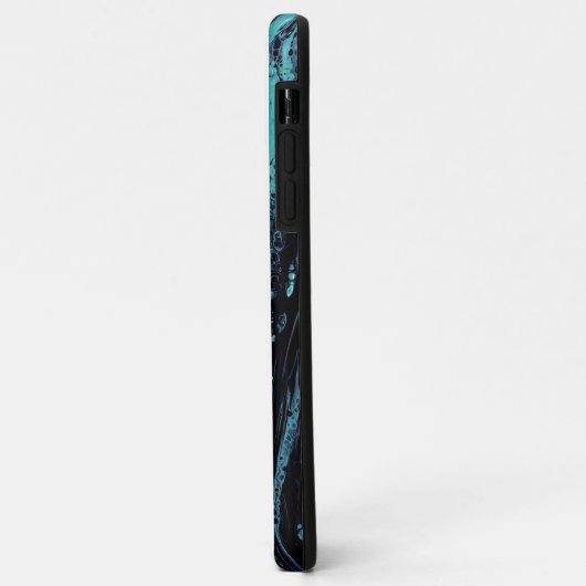 Groene Zwarte Draaikolk Case-Mate iPhone Case (Achterkant/links)