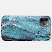 Groene Zwarte Draaikolk Case-Mate iPhone Case (Achterkant (horizontaal))