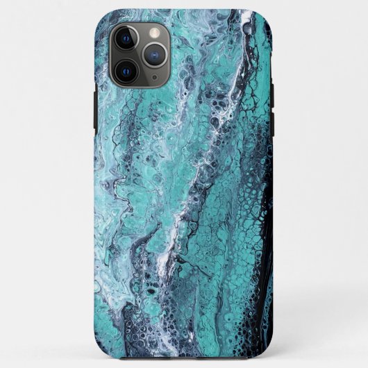 Groene Zwarte Draaikolk Case-Mate iPhone Case (Achterkant)