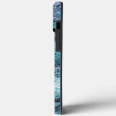 Groene Zwarte Draaikolk Case-Mate iPhone Case (Achterkant / Links)