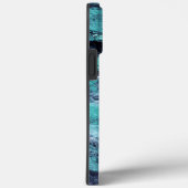Groene Zwarte Draaikolk Case-Mate iPhone Case (Achterkant / Rechts)