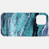 Groene Zwarte Draaikolk Case-Mate iPhone Case (Achterkant (horizontaal))