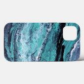 Groene Zwarte Draaikolk Case-Mate iPhone Case (Achterkant (horizontaal))