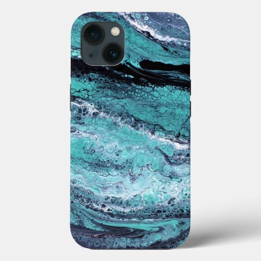Groene Zwarte Draaikolk Case-Mate iPhone Case (Achterkant)