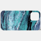 Groene Zwarte Draaikolk Case-Mate iPhone Case (Achterkant (horizontaal))