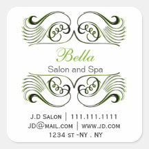 groene zwarte en witte grafische stickers