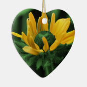 Groene Zwarte Eyed Susan Flower Ornament (Rechts)