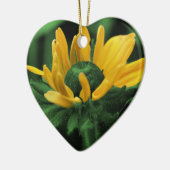 Groene Zwarte Eyed Susan Flower Ornament (Links)
