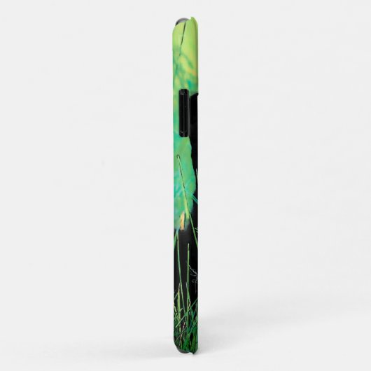 Groene zwarte kat stalking Case-Mate iPhone case (Achterkant/rechts)