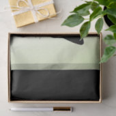 Groene zwarte kleurstofkat tissuepapier (Geschenk)