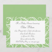 groene zwembroeken kaart (Voorkant / Achterkant)