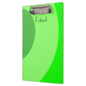 Groene Zwirls Klembord (Links)