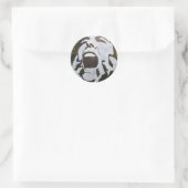 GROENEfiti-1 Ronde Sticker (Tas)