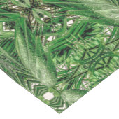 Groenen en Raindrops Pattern Korte Tafelloper (Hoek)