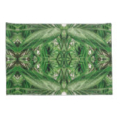 Groenen en Raindrops Pattern Kussensloop (Achterkant-Rechts)