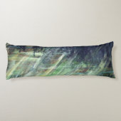 Groenen natuur lichaamskussen (Achterkant)