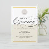 GROENEN OPENEN logo zwart ivoorgoud Kaart (Staand voorkant)