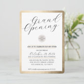 GROENEN OPENEN modern goud voor kalligrafie Kaart (Staand voorkant)