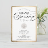 GROENEN OPENEN moderne bedrijfsuitoefening zwart g Kaart (Staand voorkant)