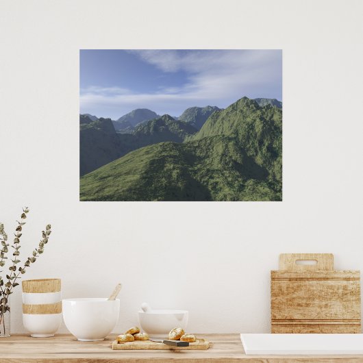 Groenen Poster (Keuken)