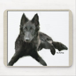Groenendael Belgische Schaapshond Cadeaus Muismat
