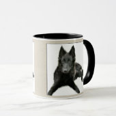 Groenendael Belgium Sheepdog Gifts Mok (Voorkant rechts)