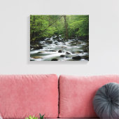 Groener gebied, Great Smoky Mountains Canvas Afdruk (Insitu (Woonkamer))