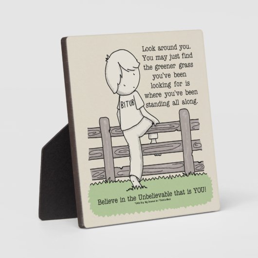 Groener gras fotoplaat (Voorkant)