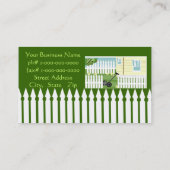 Groener gras visitekaartje (Achterkant)