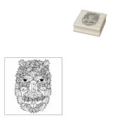 groener kunststempel rubberstempel (Gestempeld)