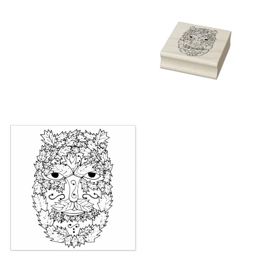 groener kunststempel rubberstempel (Gestempeld)