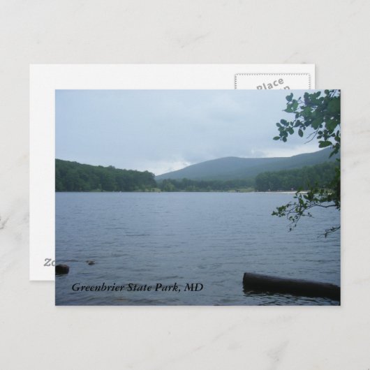 Groener State Park, MD Briefkaart (Voorkant / Achterkant)