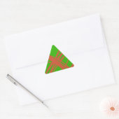 groenere abstracte kunst sticker (Envelop)