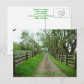 Groenere deegwaren briefkaart (Voorkant / Achterkant)