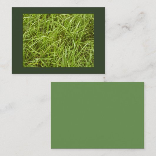 Groenere deegwaren visitekaartje (Voorkant / Achterkant)
