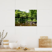 Groenere rivier, WV Poster (Keuken)