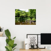 Groenere rivier, WV Poster (Thuiskantoor)