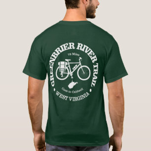 Groenere riviertrail (fietsen) t-shirt