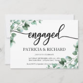 Groenfeest Verlovingspartij Kaart (Voorkant)