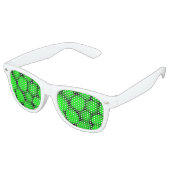 groenfruit retro zonnebril (Gekanteld)