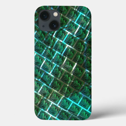 "Groengekonfijte ogen", krassen en blauwe roosters Case-Mate iPhone Case (Achterkant)