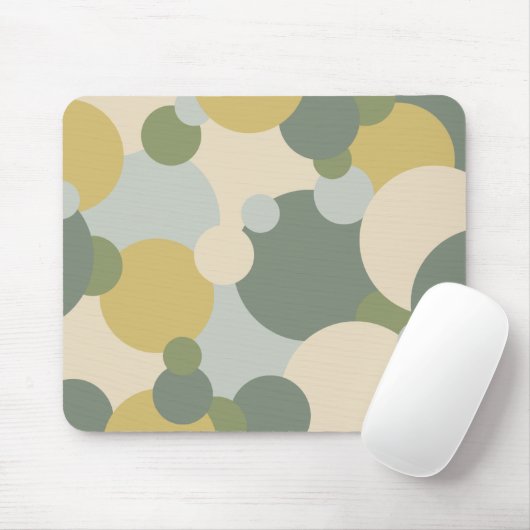 Groengele moleculen Muismat (Met muis)